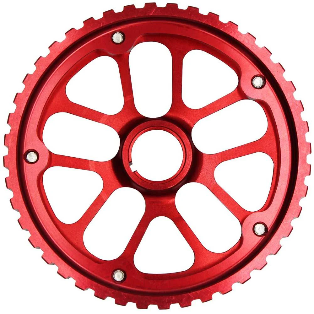 VW 74-98 8V Y series adjustable cam gear pulley - Red - Image 2
