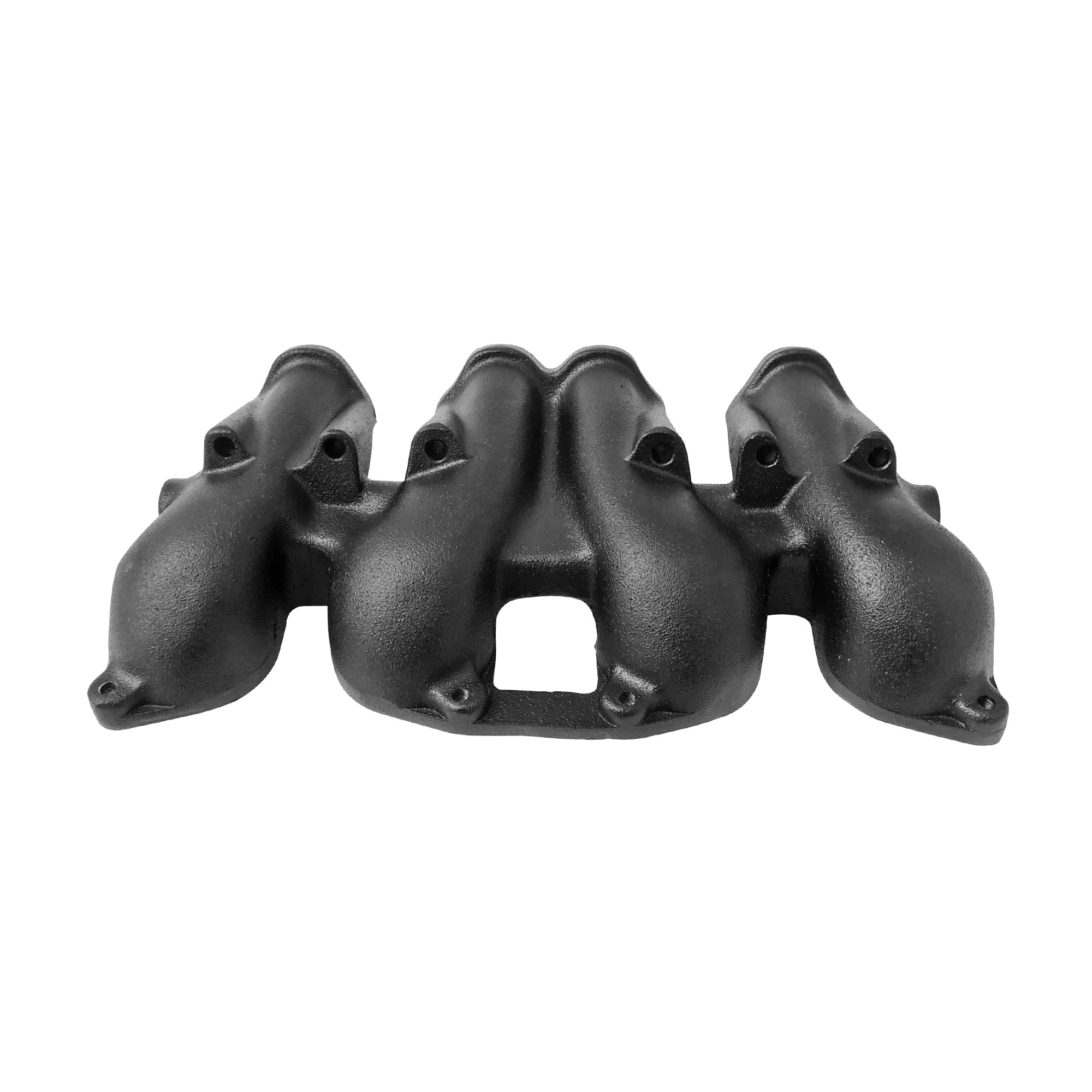 VW MKI MKII GTI 1.8L 2.0L 8v SOHC dual downdraft intake manifold - Black - Image 4