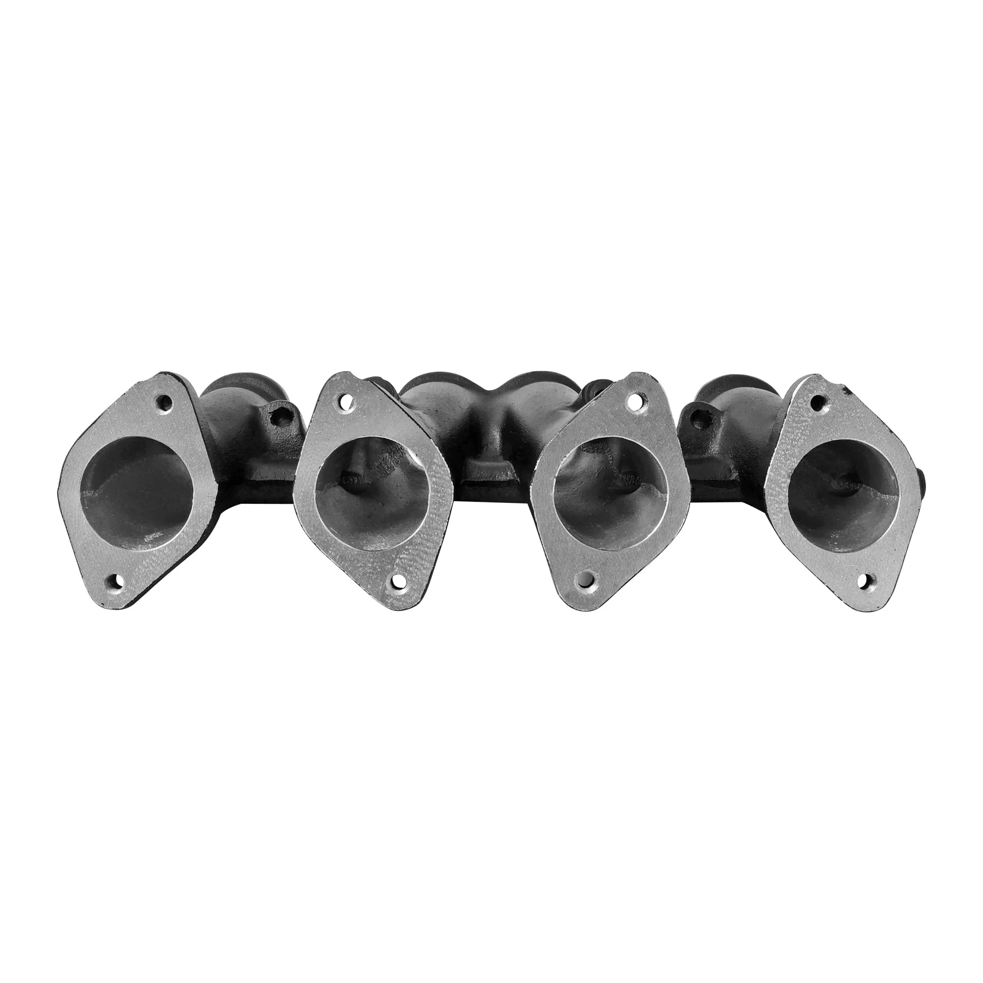 VW MKI MKII GTI 1.8L 2.0L 8v SOHC dual sidedraft intake manifold - Black - Image 2