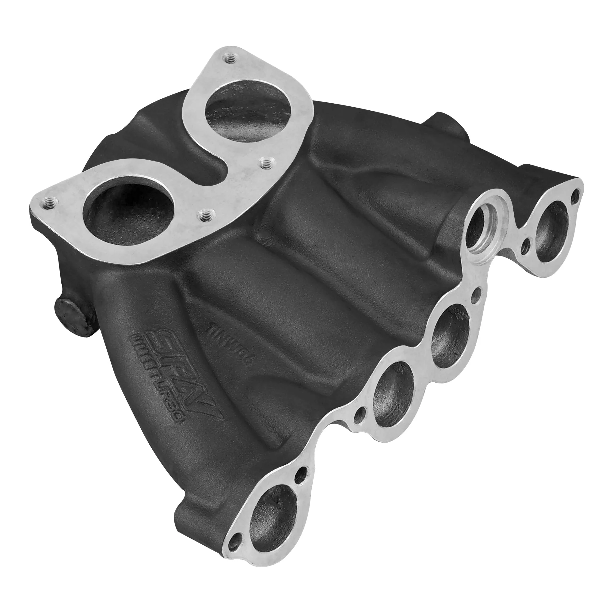 VW MKI MKII GTI 1.8L 2.0L 8V SOHC SINGLE DOWNDRAFT INTAKE MANIFOLD - BLACK + 0-30 PSI Fuel pressure regulator + Bracket - Image 3